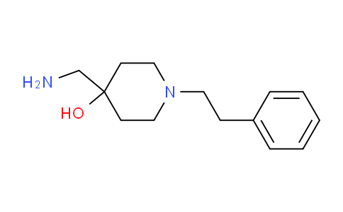 CAS No. 23808-42-6, 4-Aminomethyl-1-phenethyl-piperidin-4-ol