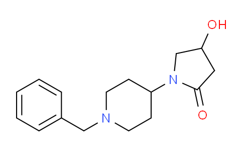 CAS No. 941672-67-9, 1-(1-benzylpiperidin-4-yl)-4-hydroxypyrrolidin-2-one