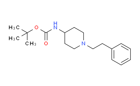 CAS No. 1159824-87-9, tert-butyl (1-phenethylpiperidin-4-yl)carbamate