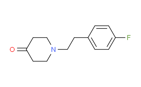 CAS No. 23808-43-7, 1-(4-Fluorophenethyl)piperidin-4-one