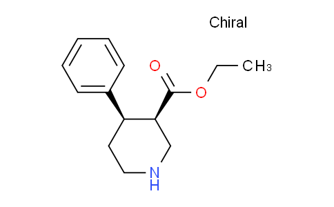CAS No. 116140-26-2, ethyl (3R,4R)-4-phenylpiperidine-3-carboxylate