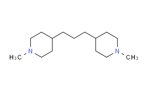 CAS No. 64168-11-2, 1,3-bis(1-methylpiperidin-4-yl)propane