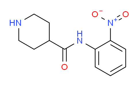 CAS No. 883106-60-3, N-(2-nitrophenyl)piperidine-4-carboxamide