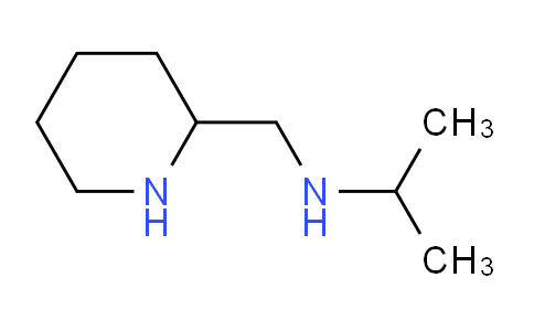 CAS No. 114366-16-4, N-(piperidin-2-ylmethyl)propan-2-amine