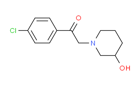 CAS No. 1146080-72-9, 1-(4-chlorophenyl)-2-(3-hydroxypiperidin-1-yl)ethan-1-one