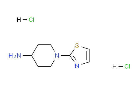 CAS No. 596818-05-2, 1-(1,3-Thiazol-2-yl)piperidin-4-amine dihydrochloride