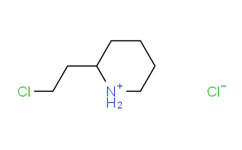 CAS No. 60012-49-9, 2-(2-chloroethyl)piperidin-1-ium chloride