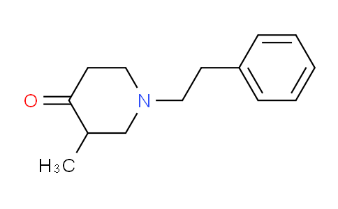 CAS No. 82003-82-5, 3-methyl-1-phenethylpiperidin-4-one