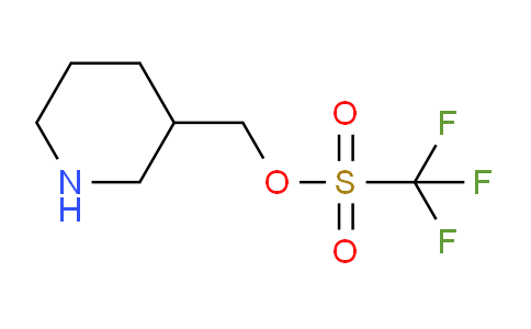 CAS No. 906073-55-0, piperidin-3-ylmethyl trifluoromethanesulfonate
