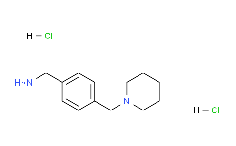 CAS No. 875126-51-5, (4-(piperidin-1-ylmethyl)phenyl)methanamine dihydrochloride