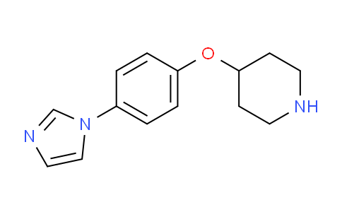 CAS No. 397277-13-3, 4-(4-Imidazol-1-yl-phenoxy)-piperidine