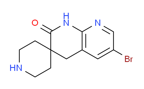CAS No. 1416440-35-1, 6-Bromo-1H-spiro[[1,8]naphthyridine-3,4'-piperidin]-2(4H)-one