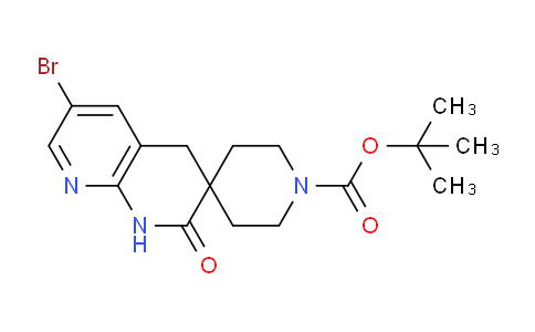 DY774618 | 941604-37-1 | tert-Butyl 6-bromo-2-oxo-2,4-dihydro-1H-spiro[[1,8]naphthyridine-3,4'-piperidine]-1'-carboxylate