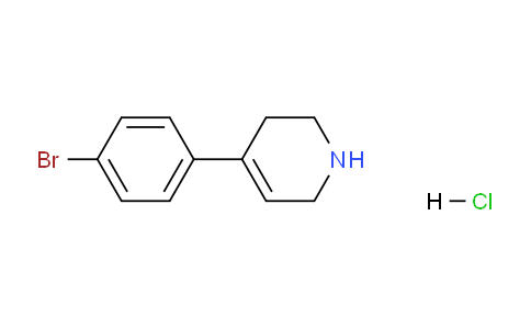 CAS No. 103855-00-1, 4-(4-Bromophenyl)-1,2,3,6-tetrahydropyridine hydrochloride