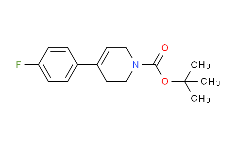 CAS No. 138647-52-6, tert-Butyl 4-(4-fluorophenyl)-5,6-dihydropyridine-1(2H)-carboxylate