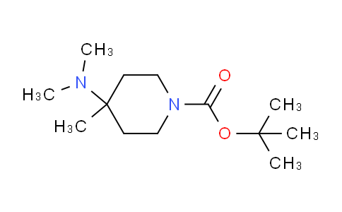 CAS No. 1420876-95-4, tert-Butyl 4-(dimethylamino)-4-methylpiperidine-1-carboxylate