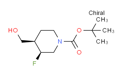 CAS No. 1610418-19-3, (3S,4R)-tert-Butyl 3-fluoro-4-(hydroxymethyl)piperidine-1-carboxylate