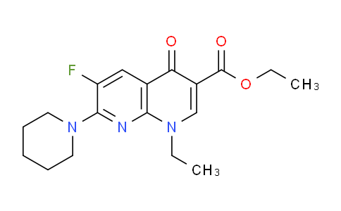 MC774652 | 121998-13-8 | Ethyl 1-ethyl-6-fluoro-4-oxo-7-(piperidin-1-yl)-1,4-dihydro-1,8-naphthyridine-3-carboxylate