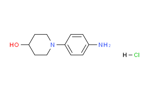 CAS No. 1956306-31-2, 1-(4-Aminophenyl)piperidin-4-ol hydrochloride