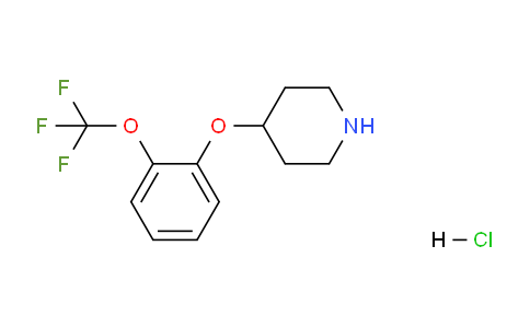 CAS No. 950649-05-5, 4-(2-(Trifluoromethoxy)phenoxy)piperidine hydrochloride