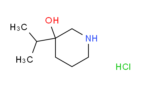 CAS No. 1956355-25-1, 3-Isopropylpiperidin-3-ol hydrochloride