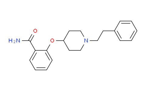CAS No. 1956322-87-4, 2-((1-Phenethylpiperidin-4-yl)oxy)benzamide