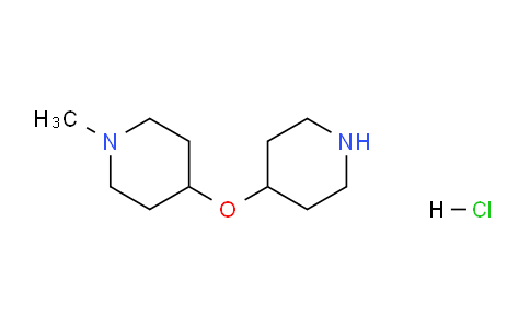 CAS No. 1956354-46-3, 1-Methyl-4-(piperidin-4-yloxy)piperidine hydrochloride