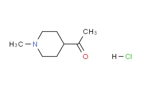CAS No. 91324-27-5, 1-(1-Methylpiperidin-4-yl)ethanone hydrochloride