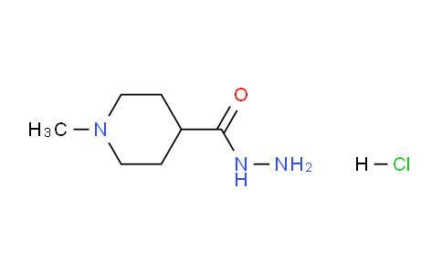 CAS No. 1956365-39-1, 1-Methylpiperidine-4-carbohydrazide hydrochloride