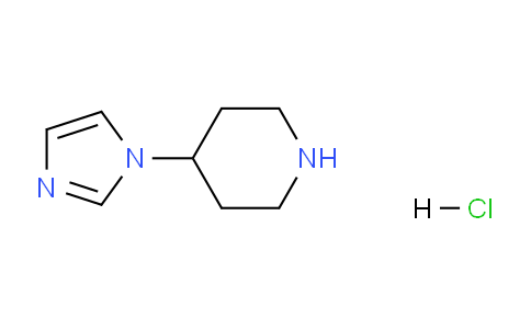 CAS No. 1023595-06-3, 4-(1H-Imidazol-1-yl)piperidine hydrochloride