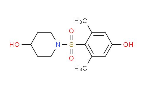 CAS No. 1704068-85-8, 1-((4-hydroxy-2,6-dimethylphenyl)sulfonyl)piperidin-4-ol
