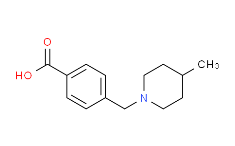 CAS No. 926264-55-3, 4-((4-methylpiperidin-1-yl)methyl)benzoic acid