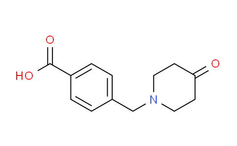 CAS No. 938118-92-4, 4-((4-oxopiperidin-1-yl)methyl)benzoic acid