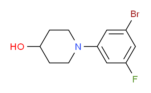 DY774709 | 1129541-98-5 | 1-(3-bromo-5-fluorophenyl)piperidin-4-ol