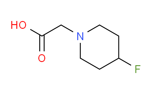 CAS No. 1228821-69-9, 2-(4-Fluoropiperidin-1-yl)acetic acid