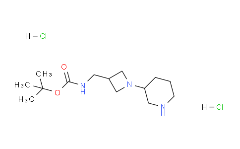 CAS No. 1956335-31-1, tert-Butyl ((1-(piperidin-3-yl)azetidin-3-yl)methyl)carbamate dihydrochloride