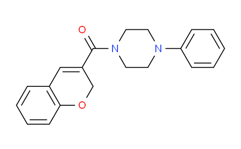CAS No. 89488-16-4, (2H-Chromen-3-yl)(4-phenylpiperazin-1-yl)methanone