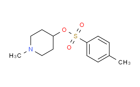 CAS No. 132710-79-3, 1-methylpiperidin-4-yl 4-methylbenzenesulfonate