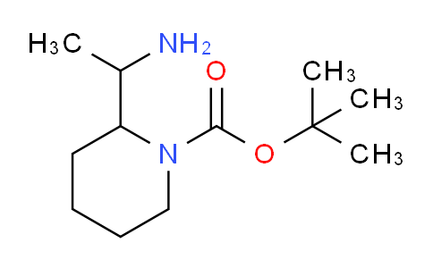 CAS No. 1334493-86-5, tert-butyl 2-(1-aminoethyl)piperidine-1-carboxylate