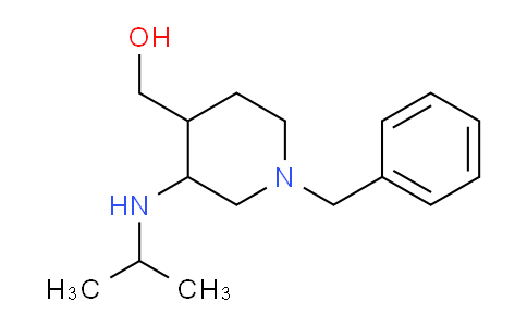 CAS No. 1420856-27-4, (1-benzyl-3-(isopropylamino)piperidin-4-yl)methanol