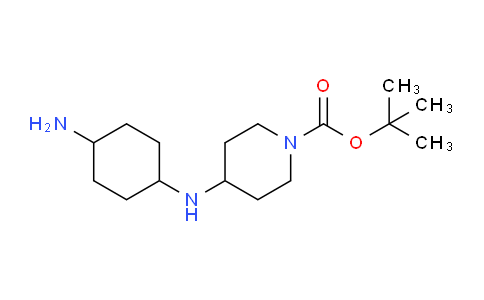 CAS No. 1455246-27-1, tert-butyl 4-((4-aminocyclohexyl)amino)piperidine-1-carboxylate