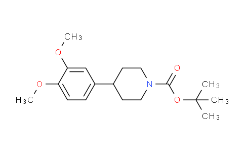 CAS No. 1824020-86-1, tert-butyl 4-(3,4-dimethoxyphenyl)piperidine-1-carboxylate