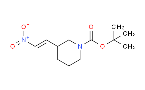 CAS No. 1824863-72-0, (E)-tert-butyl 3-(2-nitrovinyl)piperidine-1-carboxylate