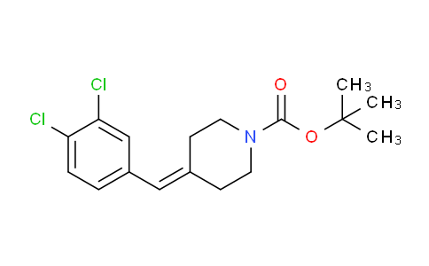 CAS No. 220772-30-5, tert-butyl 4-(3,4-dichlorobenzylidene)piperidine-1-carboxylate