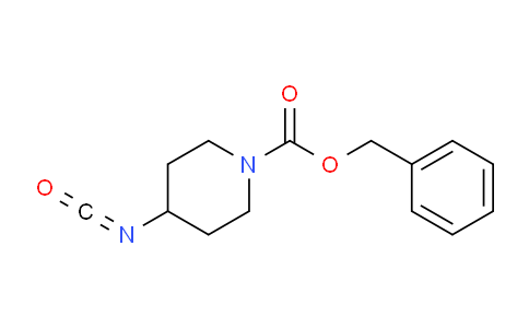 CAS No. 220394-91-2, benzyl 4-isocyanatopiperidine-1-carboxylate