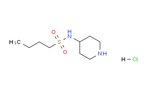 CAS No. 1838677-50-1, N-(piperidin-4-yl)butane-1-sulfonamide hydrochloride