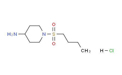 CAS No. 1158738-88-5, 1-(butylsulfonyl)piperidin-4-amine hydrochloride