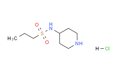 CAS No. 845626-18-8, N-(piperidin-4-yl)propane-1-sulfonamide hydrochloride