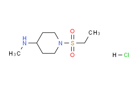 CAS No. 1178683-52-7, 1-(ethylsulfonyl)-N-methylpiperidin-4-amine hydrochloride