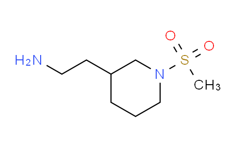 CAS No. 1119449-94-3, 2-(1-(Methylsulfonyl)piperidin-3-yl)ethanamine